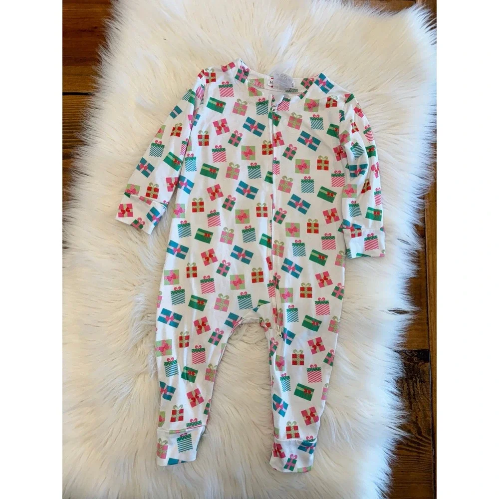 Mary Square‎ Christmas gift sleeper one piece size 6/12m EUC